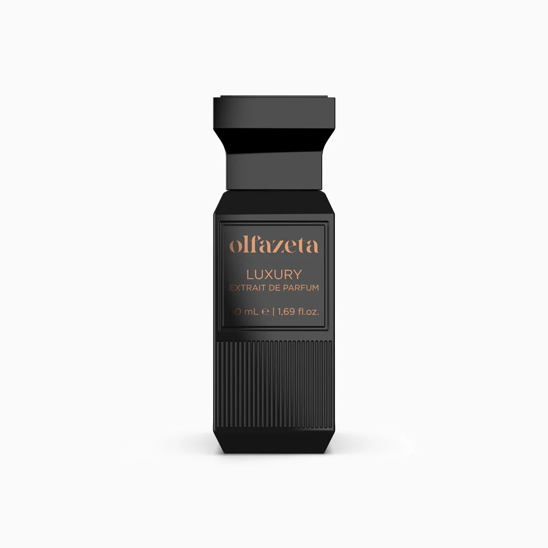 Olfazeta Luxury extrato de perfume frasco preto
