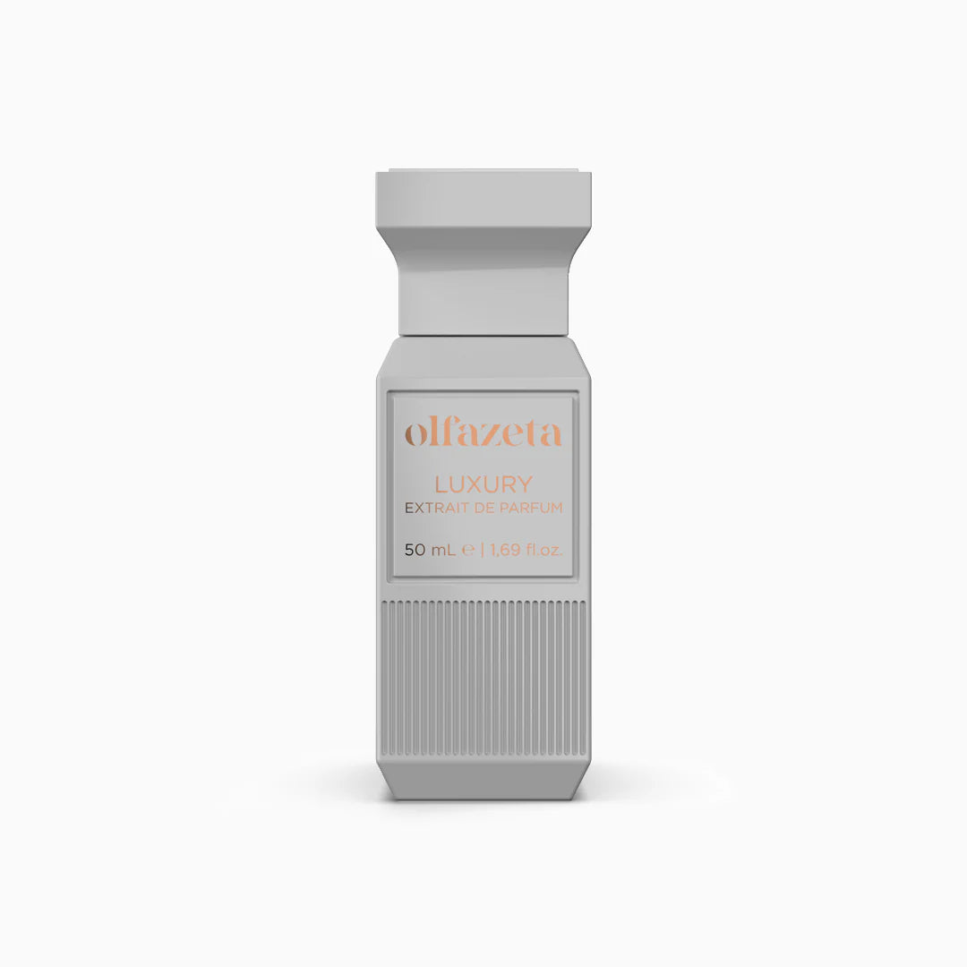 Olfazeta Luxury extrato de perfume frasco branco