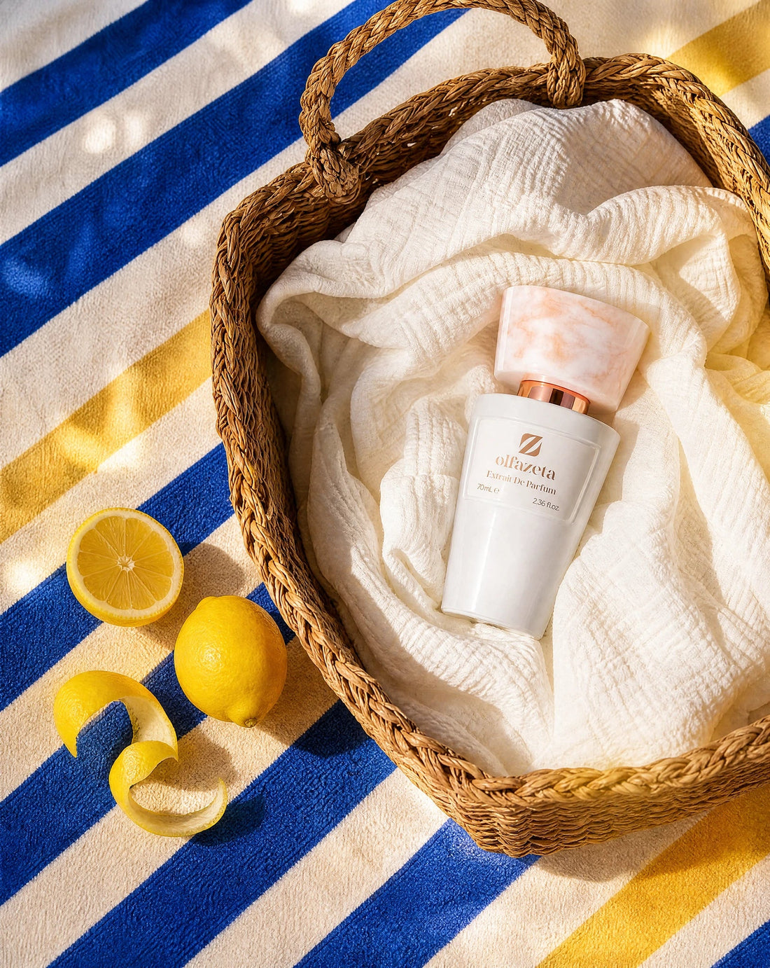 Olfazeta Millésime extracto de perfume frasco blanco